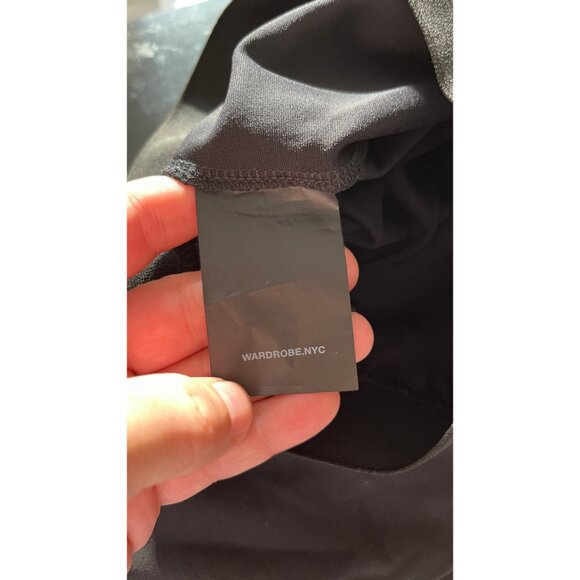 WARDROBE.NYC  X RHW STRETCH FLARED SLIM FIT HIGH WAIST PANTS - Picture 7 of 8